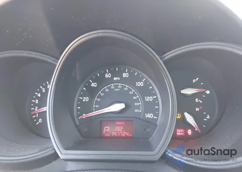 2014 Kia Rio Lx из США, поврежденный, VIN KNADM4A31E6332570